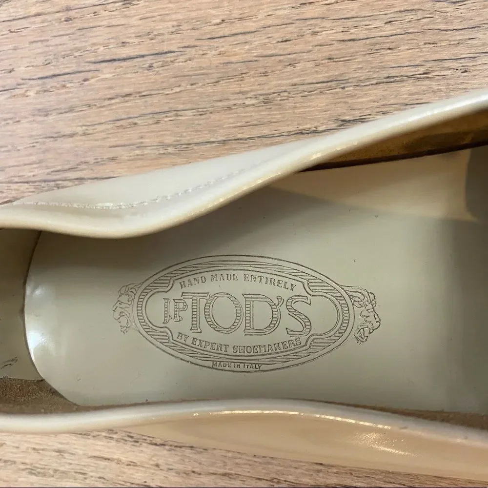 Authentic vintage JP Tod’s women’s leather loafers - Picture 7 of 9